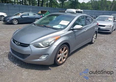 2013 Hyundai Elantra Limited z USA, uszkodzony, nr VIN KMHDH4AE8DU745746